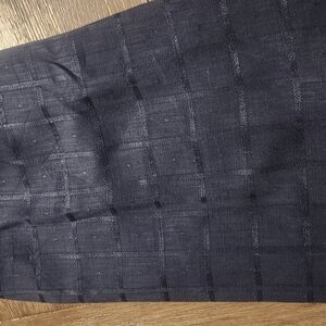 Kasper Blue Pleated Pencil Skirt